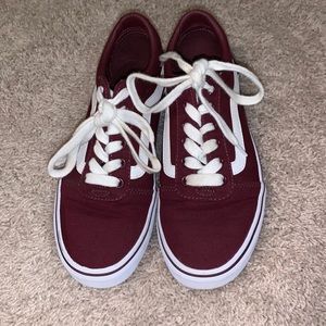 Burgundy Vans Ward